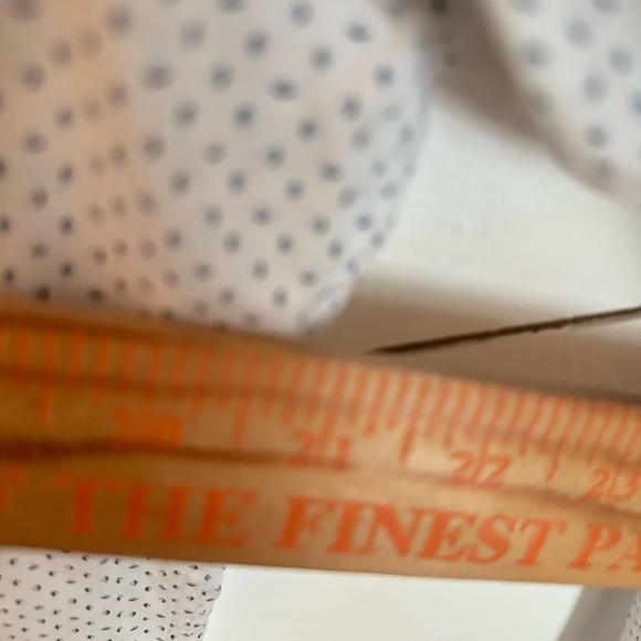 HUGO BOSS White design Men luxury career office special occasion top 42 16.5” - Picture 8 of 11